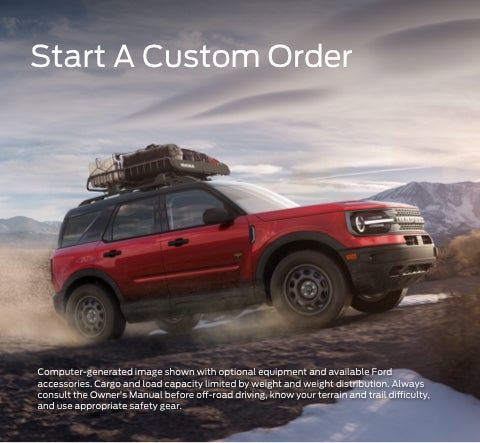 Start a custom order | Mid-State Ford in Summersville WV