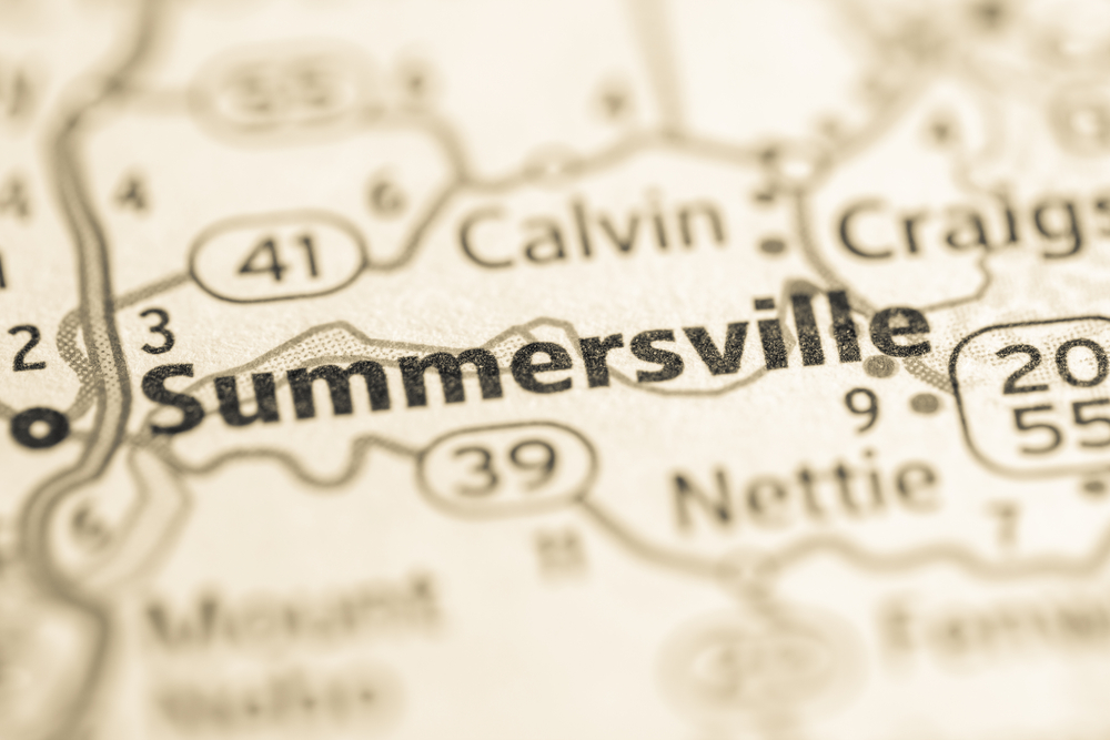 map of summersville