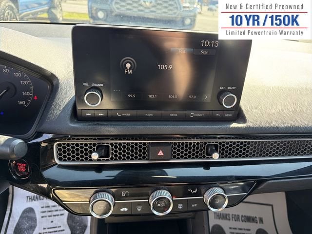 2022 Honda Civic Sedan Sport