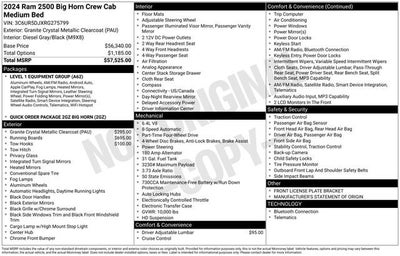 2024 RAM 2500 Big Horn