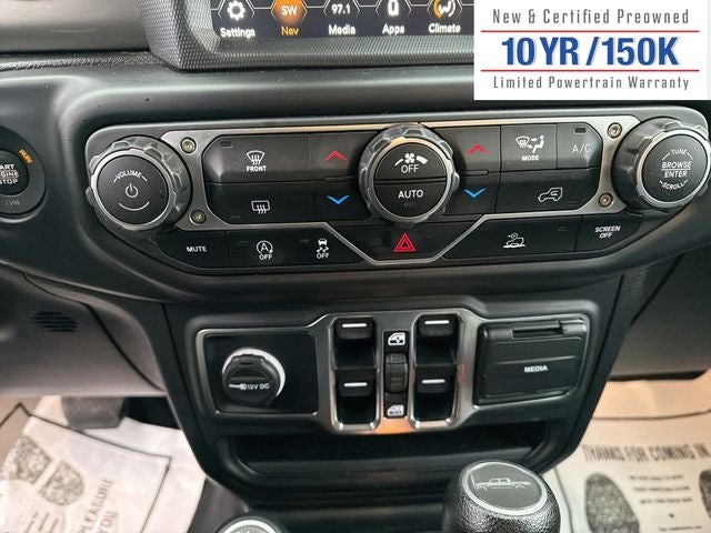 2023 Jeep Gladiator Overland 4x4