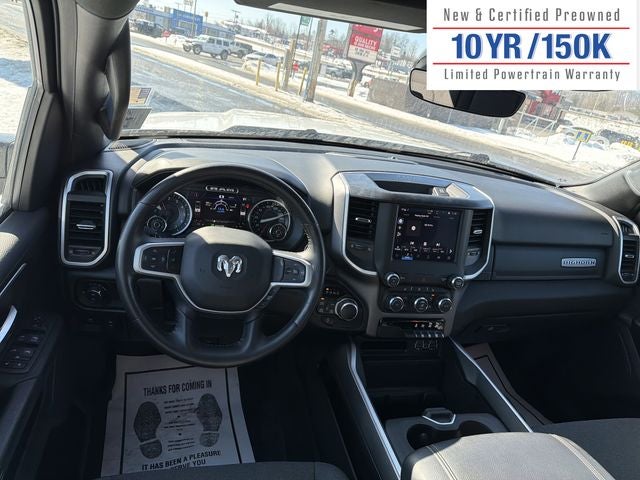 2022 RAM 1500 Big Horn Crew Cab 4x4 5'7' Box