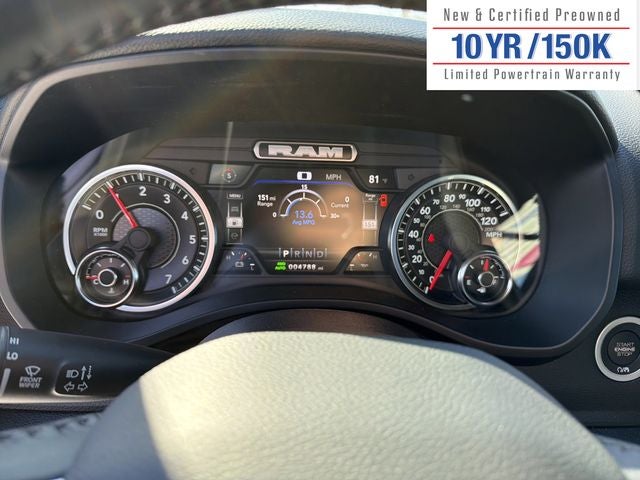 2022 RAM 1500 Big Horn Crew Cab 4x4 5'7' Box