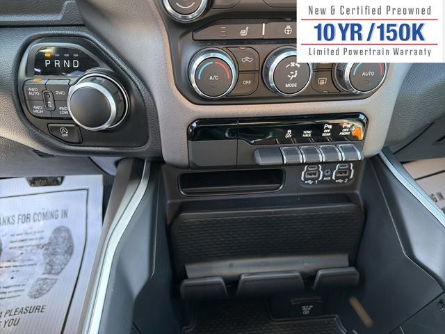 2022 RAM 1500 Big Horn Crew Cab 4x4 5'7' Box