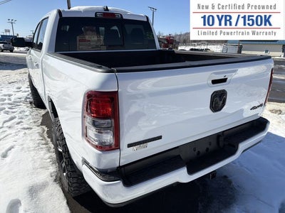 2022 RAM 1500 Big Horn Crew Cab 4x4 5'7' Box