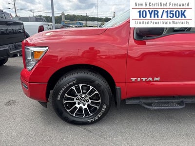 2021 Nissan Titan Crew Cab SV 4x4