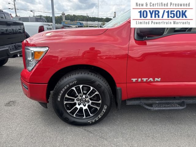 2021 Nissan Titan Crew Cab SV 4x4