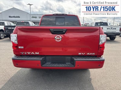 2021 Nissan Titan Crew Cab SV 4x4