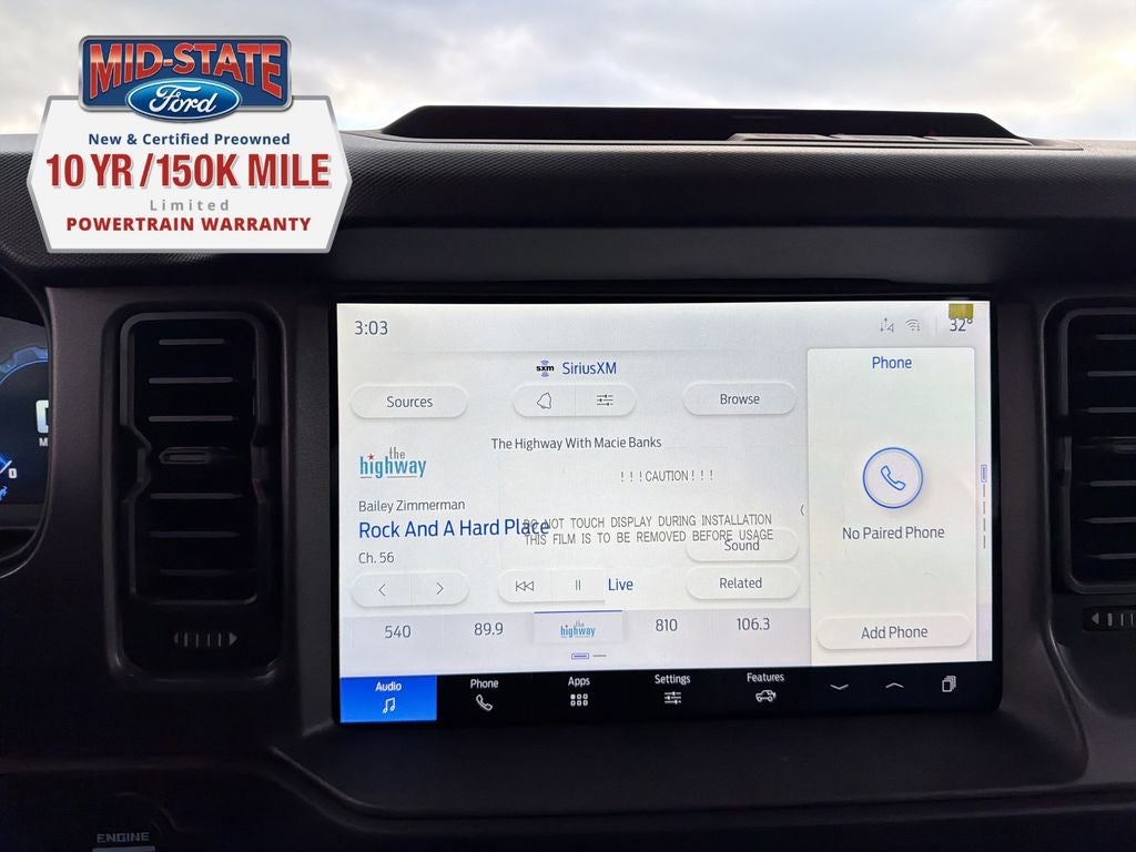 2025 Ford Bronco Base