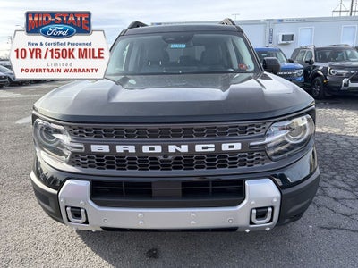 2025 Ford Bronco Sport Badlands