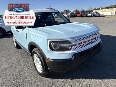 2025 Ford Bronco Sport Heritage