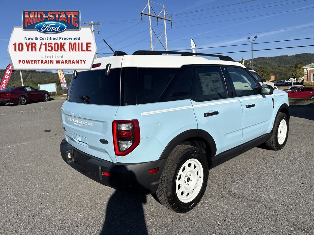 2025 Ford Bronco Sport Heritage