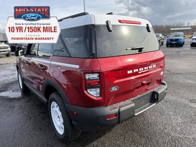 2026 Ford Bronco Sport Heritage