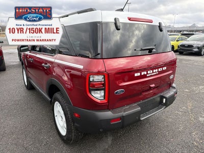 2025 Ford Bronco Sport Heritage