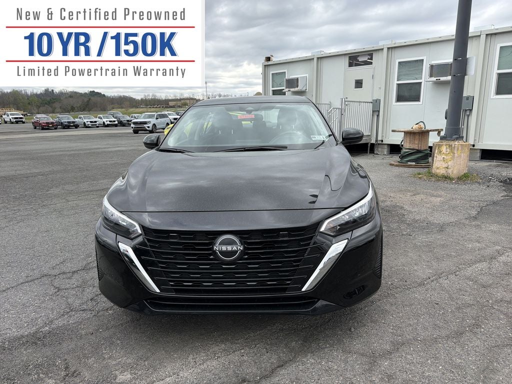 Used 2025 Nissan Sentra S with VIN 3N1AB8BV0SY367823 for sale in Summersville, WV